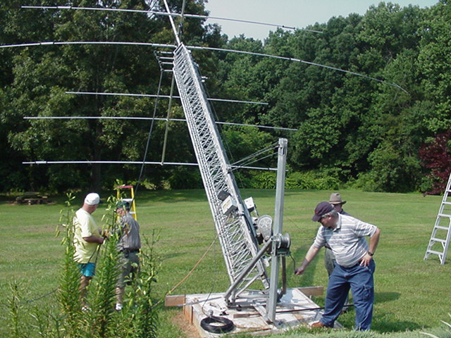 Ham Radio Tower Installation